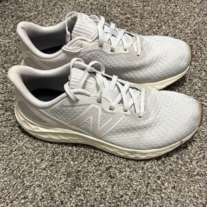 New Balance Light Gray Fresh Foam Sneakers